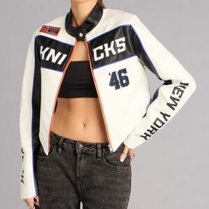 Brand new Knicks moto jacket